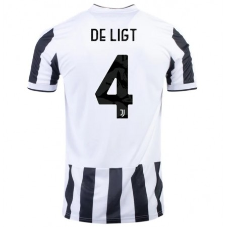 Fußballtrikots Juventus Matthijs de Ligt 4 Heim Trikotsatz 2021-2022 Fußballtrikots Juventus Matthijs de Ligt 4 Heim Trikotsatz 2021-2022